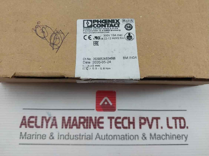 Disconnect Terminal Block Phoenix Contact Uk 5 Mtk-p/P Bu (1 Box = 50 Pcs)