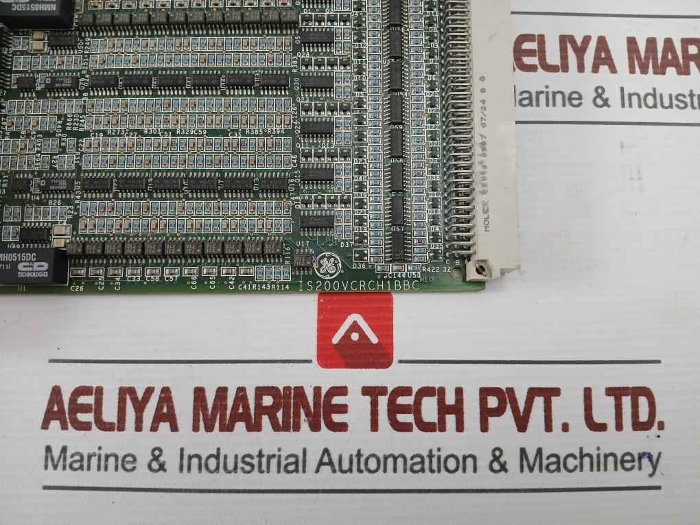 Discrete Input/Output Board By General Electric Part No: Is200Vcrch1Bbc