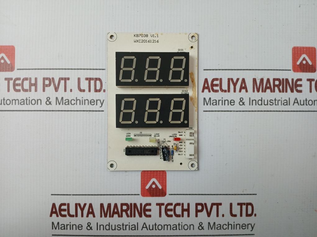 Display Control Printed Circuit Board Kb7038 V1.1 Wxc20161216