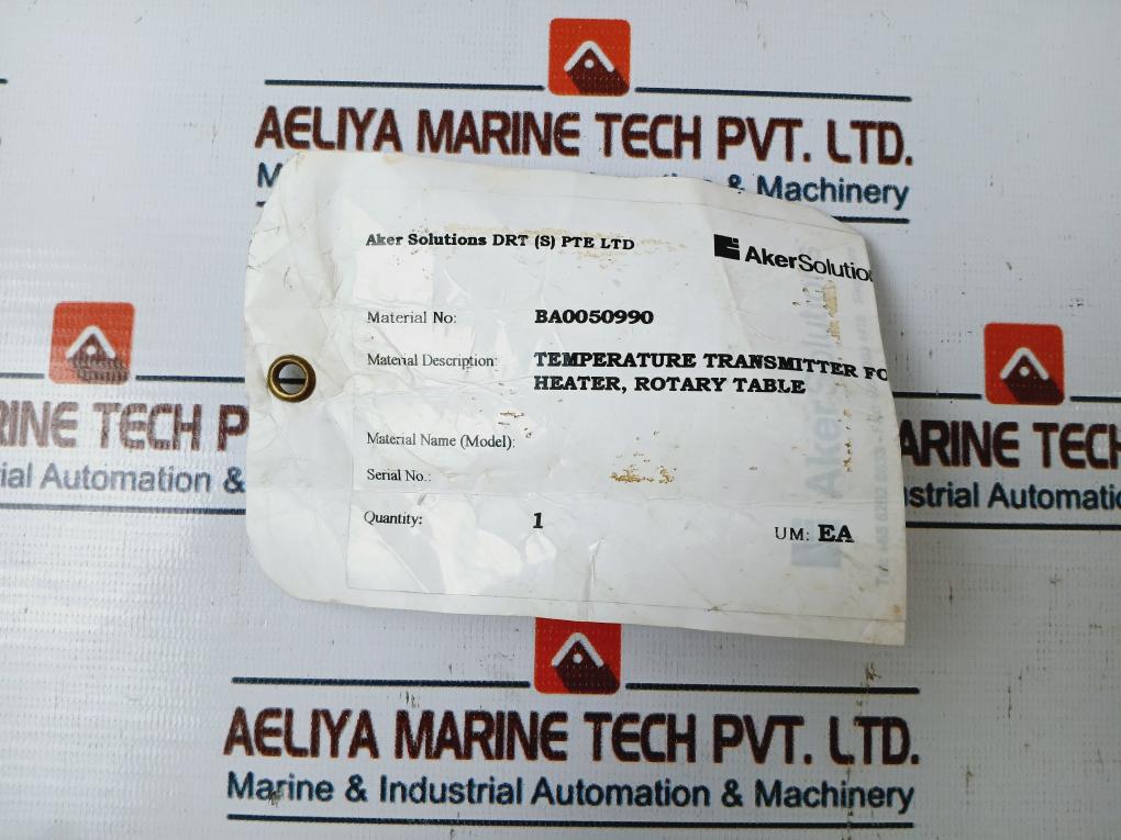 Dittmer 1 X Pt100 Mu -30+120˚C Temperature Transmitter Ip64 Ba0050990