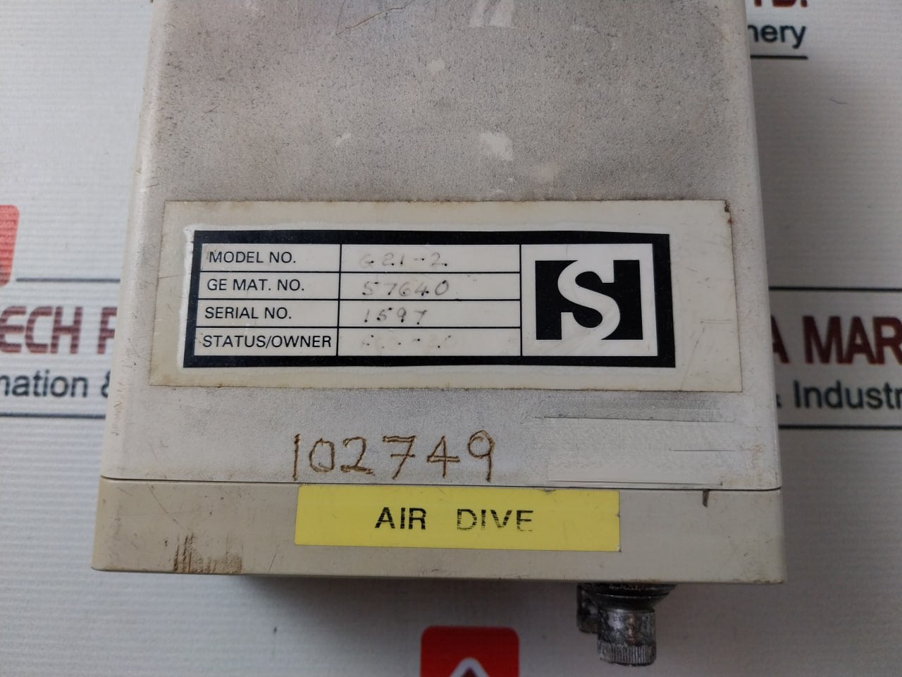 Dive Dynamics G21-2 Oxygen Monitor