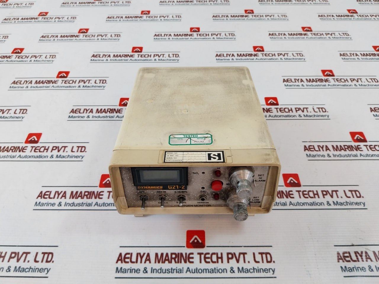 Dive Dynamics Sa1 R01 G21-2 Portable Oxygen Analyzer Monitor