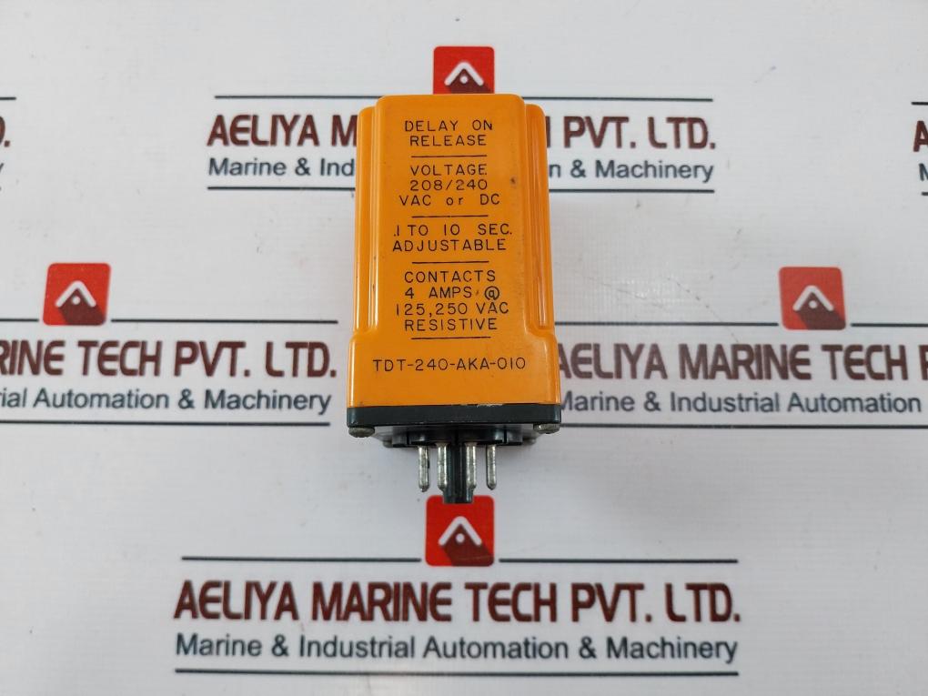 Diversified Electronics Tdt-240-aka-010 Time Delay Relay 0.1-10Sec