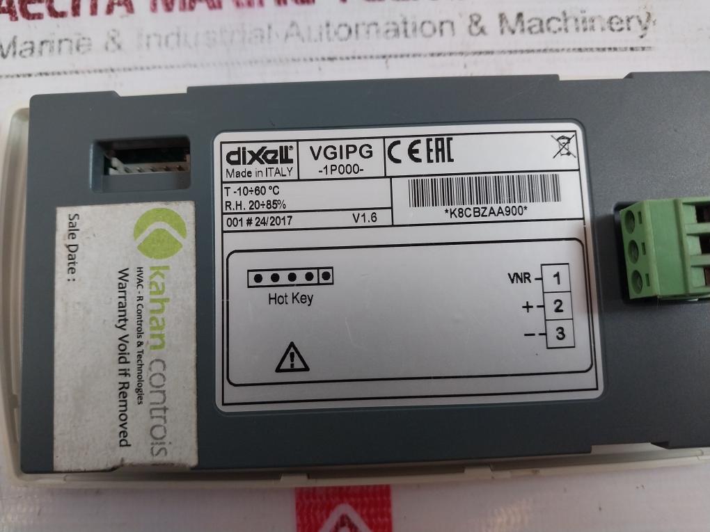Dixell Vgipg-1P000 Programmable Graphic Display K8Cbzaa900