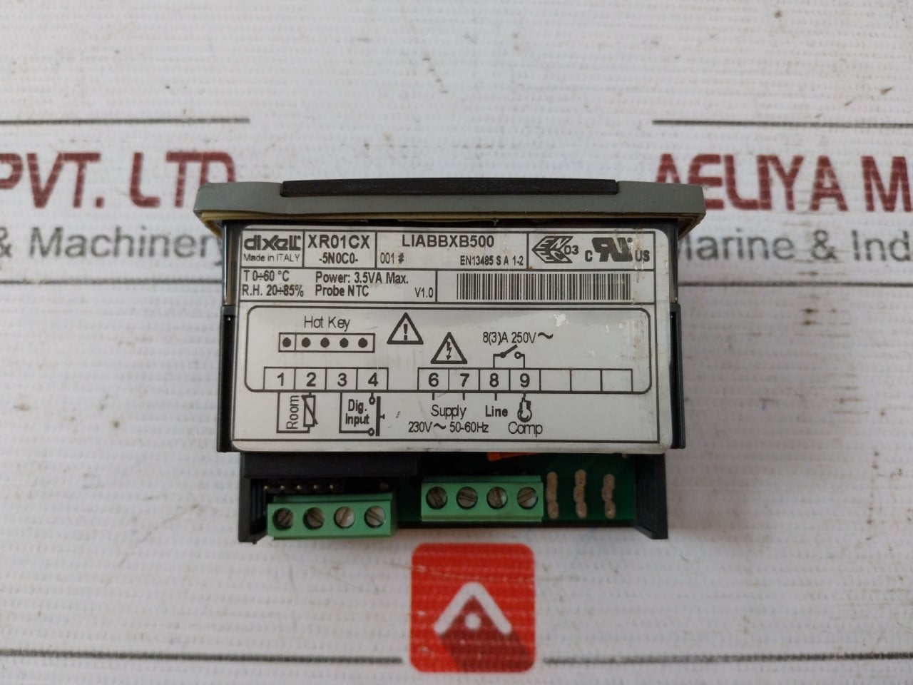 Dixell Xr01Cx-5N0C0 Temperature Controller Single Output Thermostat Liabbxb500