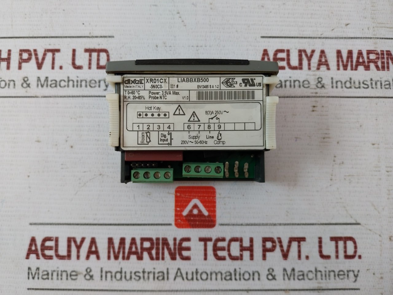 Dixell Xr01Cx-5N0C0 Temperature Controller Single Output Thermostat Liabbxb500 En13485 S A 1-2