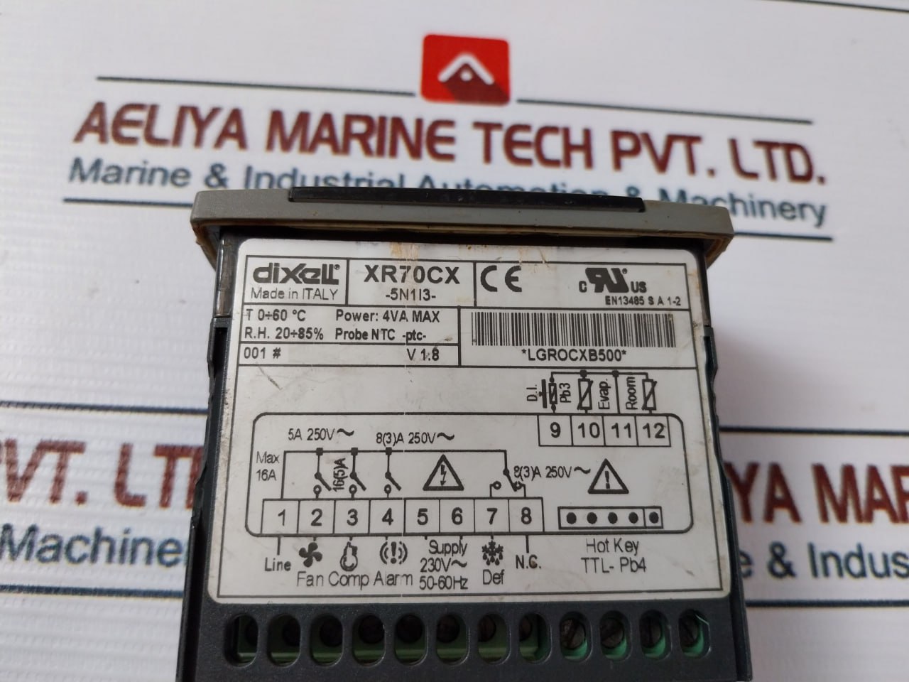 Dixell Xr70Cx-5N1I3 Digital Temperature Controller 230V Ac 50-60Hz
