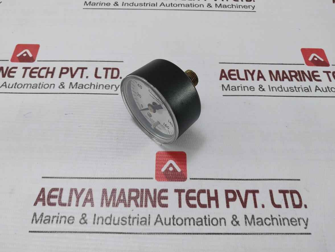 Dixon Gc230 Abs Standard Dry Center Back Mount Gauge 0-160 Psi