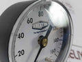 Dixon Gc230 Abs Standard Dry Center Back Mount Gauge 0-160 Psi
