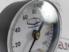 Dixon Gc230 Abs Standard Dry Center Back Mount Gauge 0-160 Psi