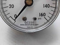 Dixon Gc230 Abs Standard Dry Center Back Mount Gauge 0-160 Psi