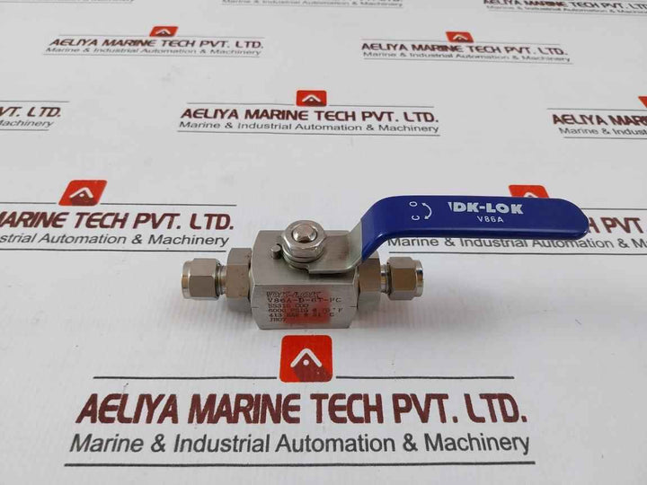Dk-lok V86A-d-6T-pc Ball Valve 6000 Psig 413 Bar