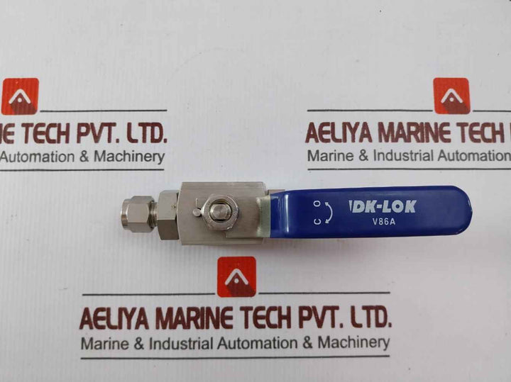 Dk-lok V86A-d-6T-pc Ball Valve 6000 Psig 413 Bar