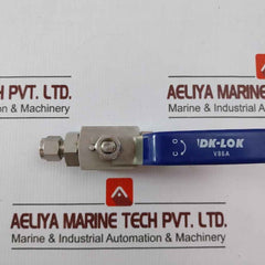 Dk-lok V86A-d-6T-pc Ball Valve 6000 Psig 413 Bar