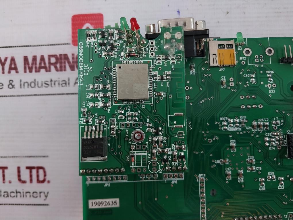 Dl_K20 Printed Circuit Board Q66Modem Rev: 1