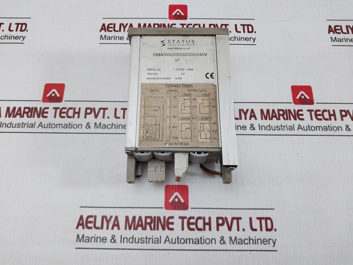 Dm4000U/00/00/000/240V Digital Process Indicator Status Instruments