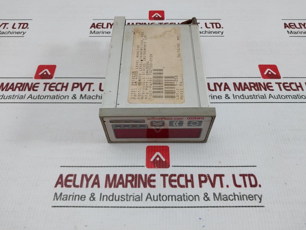 Dm4000U/00/00/000/240V Digital Process Indicator Status Instruments