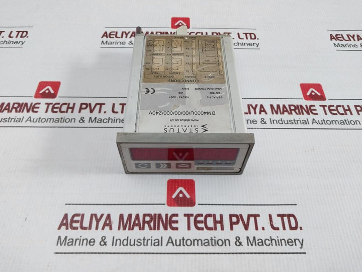 Dm4000U/00/00/000/240V Status Instruments Digital Process Indicator 24V/6.5W