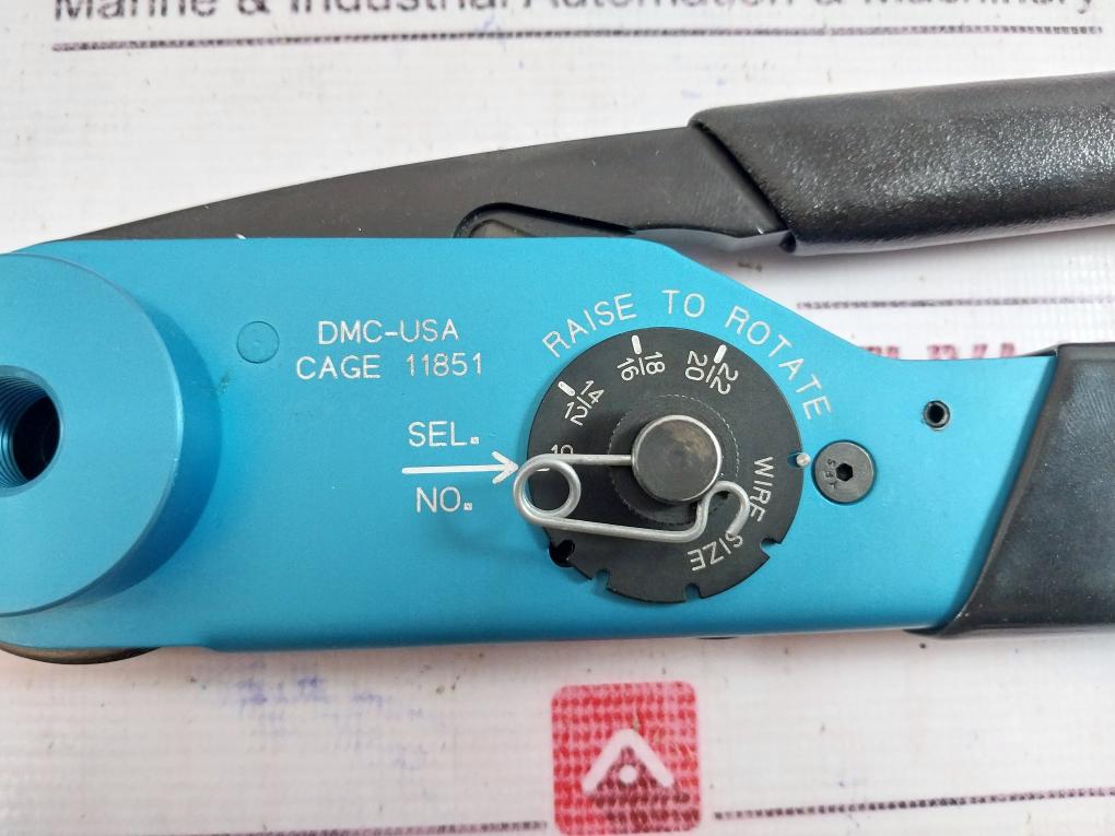 Dmc M300-25A Adjustable Hand Crimp Tool, Cage 11851