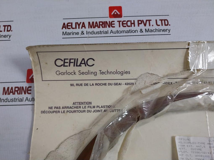 Dn-450 Metallic Seal Gasket Cefilac
