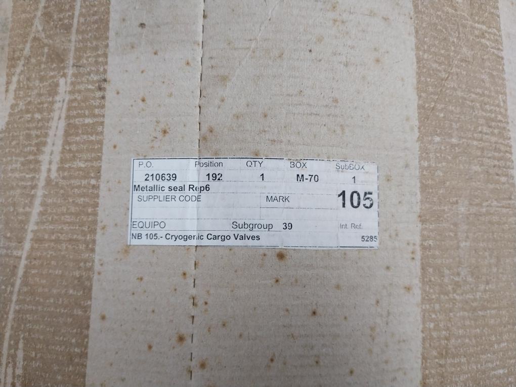 Dn-450 Metallic Seal Gasket Cefilac