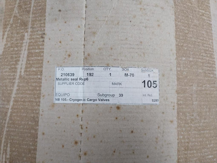 Dn-450 Metallic Seal Gasket Cefilac