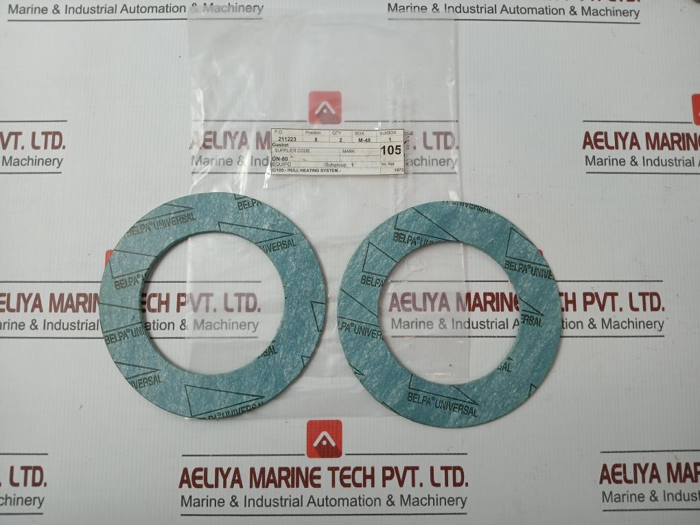 Dn-80 Flange Gasket Belpa