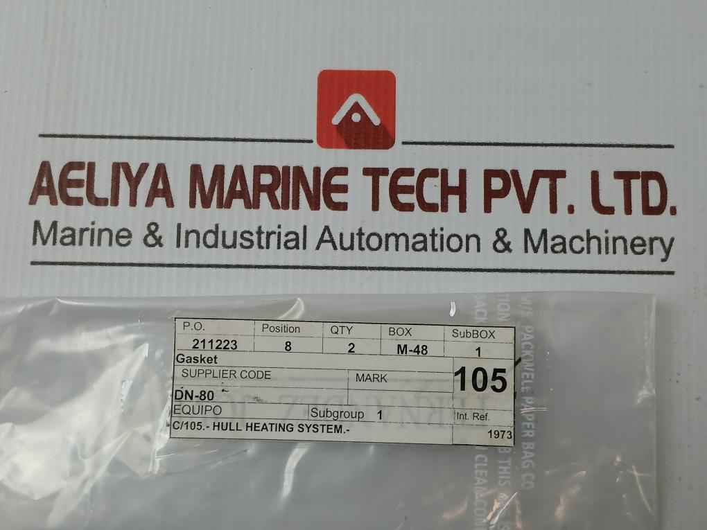 Dn-80 Flange Gasket Belpa