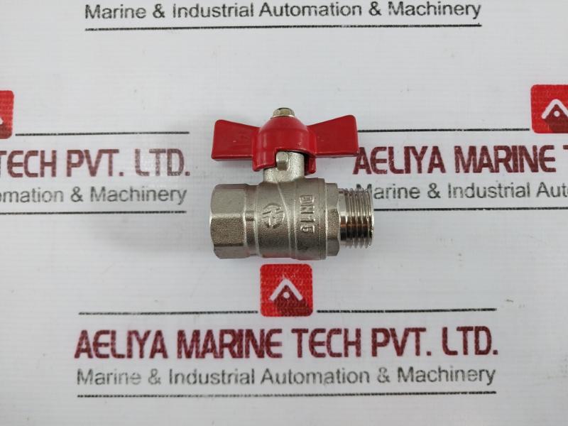 Dn15 Bd339178 Ball Valve Male X Fem 1/2” Pn50