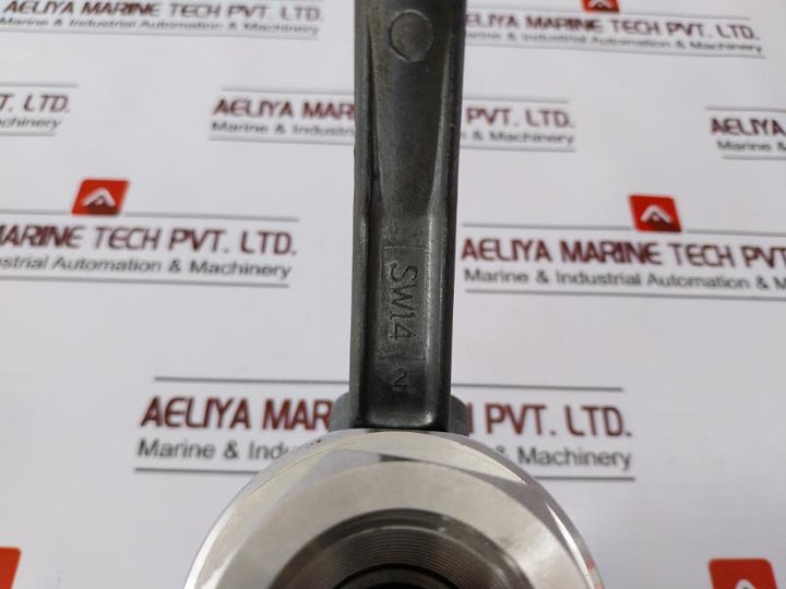 Dn25 Sw14 Ball Valve 5880 Psi