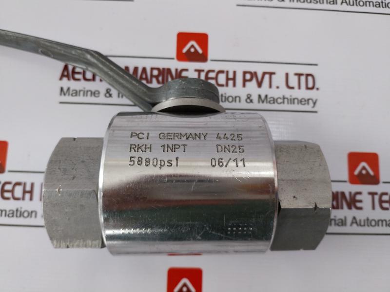 Dn25 Sw14 Ball Valve 5880 Psi