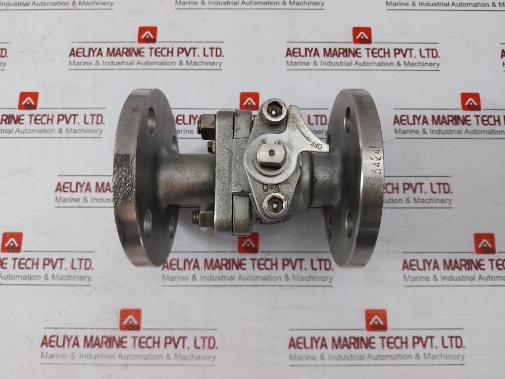 Dn32 16 Cf8 Flange Ball Valve A5798