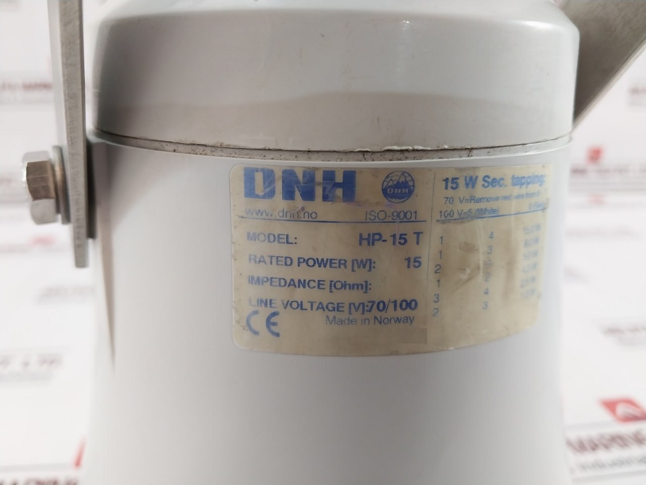 Dnh Hp-15 T Marine Grade Weatherproof Horn Speaker 70V/100V 15W