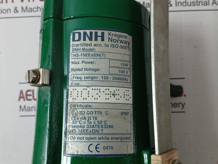 Dnh Hs-15Eexiin(T) Aluminium Horn Loudspeaker 15W 100V