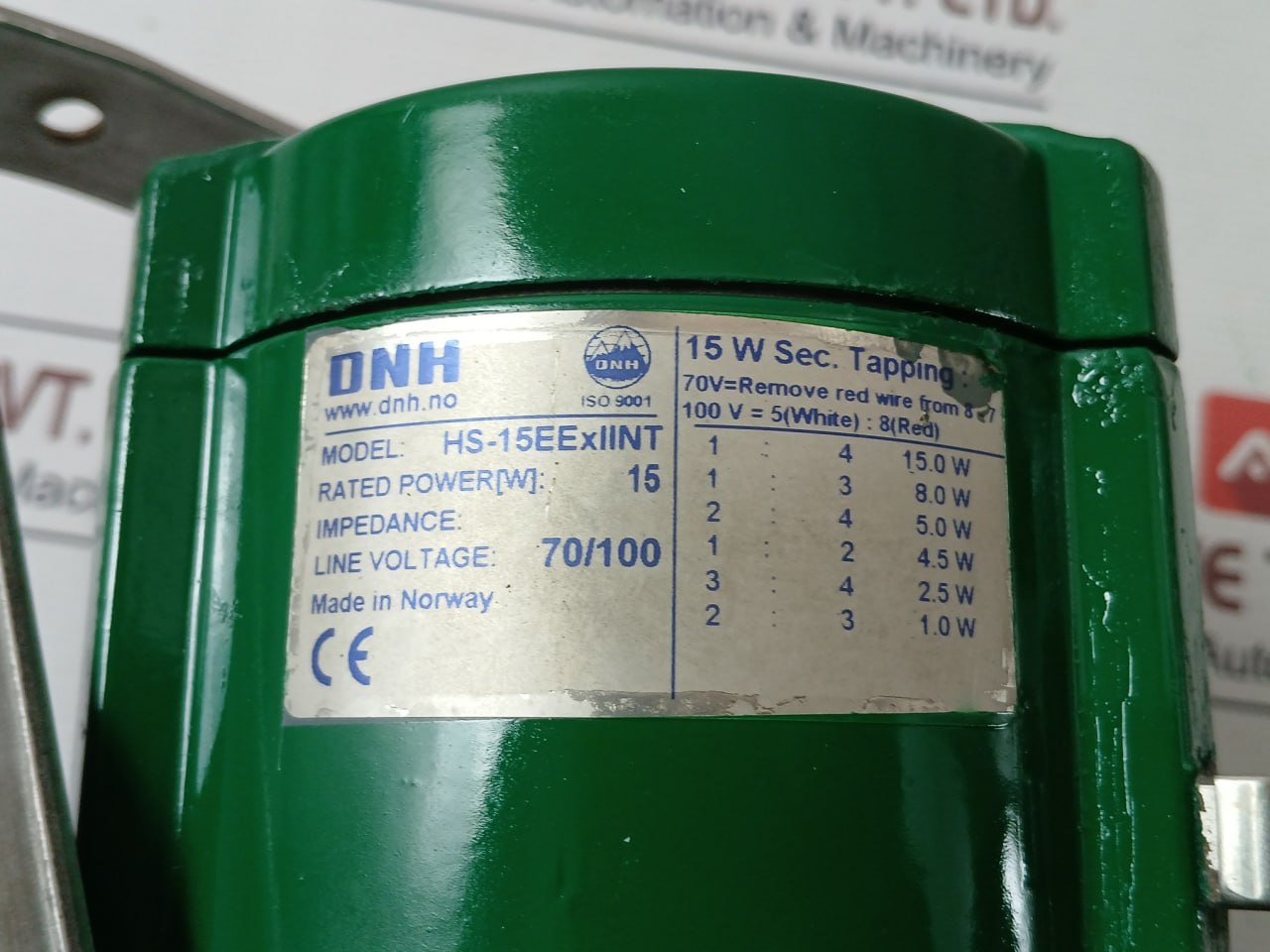 Dnh Hs-15Eexiin(T) Aluminium Horn Loudspeaker 15W 100V