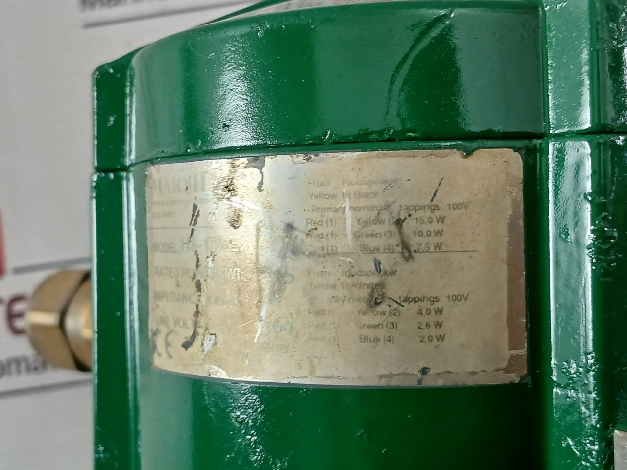 Dnh Hs-15Eexmn(T) Loudspeaker 15W 100 V 150-20000Hz