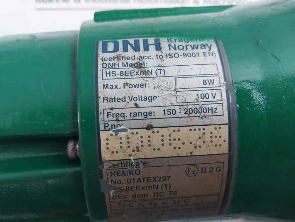 Dnh Hs-8Eexmn (T) Loudspeaker 100V 150-20000Hz 8W -50 C Ta 50 C