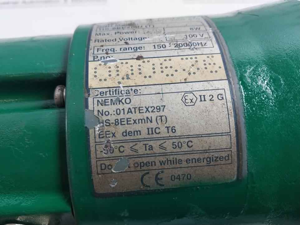 Dnh Hs-8Eexmn (T) Loudspeaker 100V 150-20000Hz 8W -50 C Ta 50 C