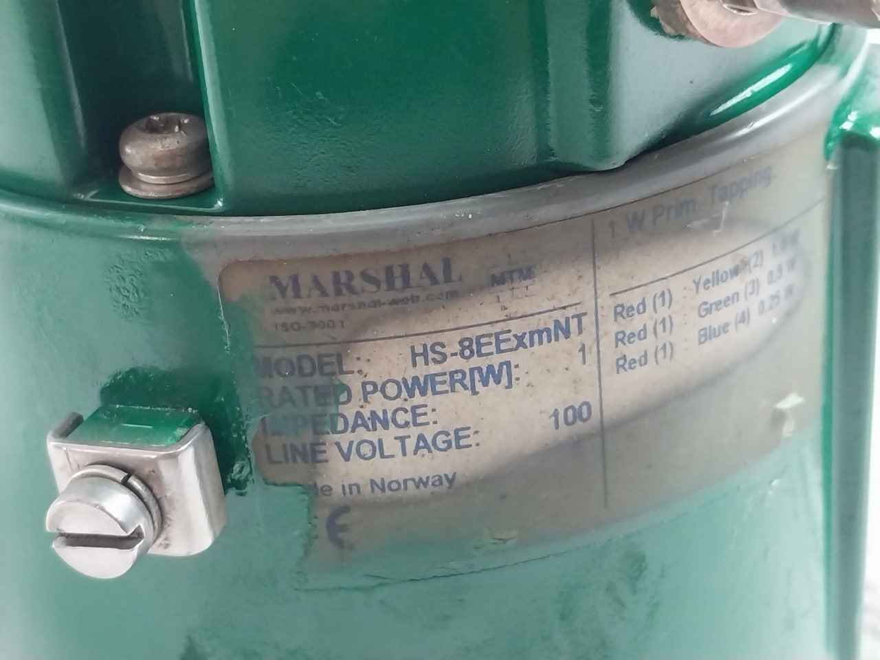 Dnh Hs-8Eexmn (T) Loudspeaker 100V 150-20000Hz 8W -50 C Ta 50 C