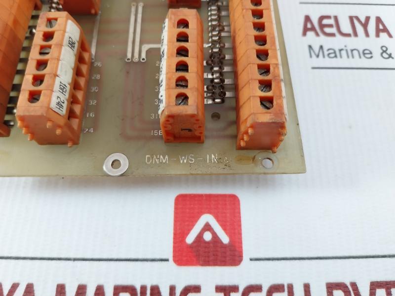 Dnm-ws-in (A) Elevator Safety Circuit Board With Used Condition