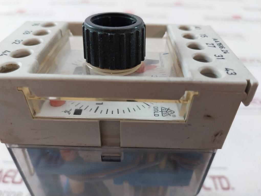 Dold Aa7616.24 Minitimer Ac50/60hz 220v 0.2s-60h 4a 2a/ac400v 0-6m Vde 0110