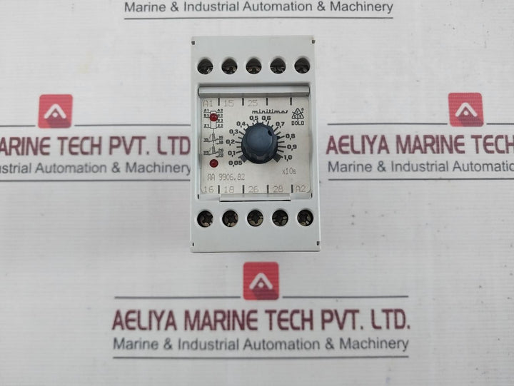 Dold Aa 9906.82 Minimeter Time Delay Relay Ac11 3A/250V Vde0110
