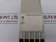 Dold Ai 305.300 Program Timer Relay 60hz 110v
