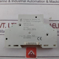 Dold Ik8701.12 Schaltrelais/Switching Relay