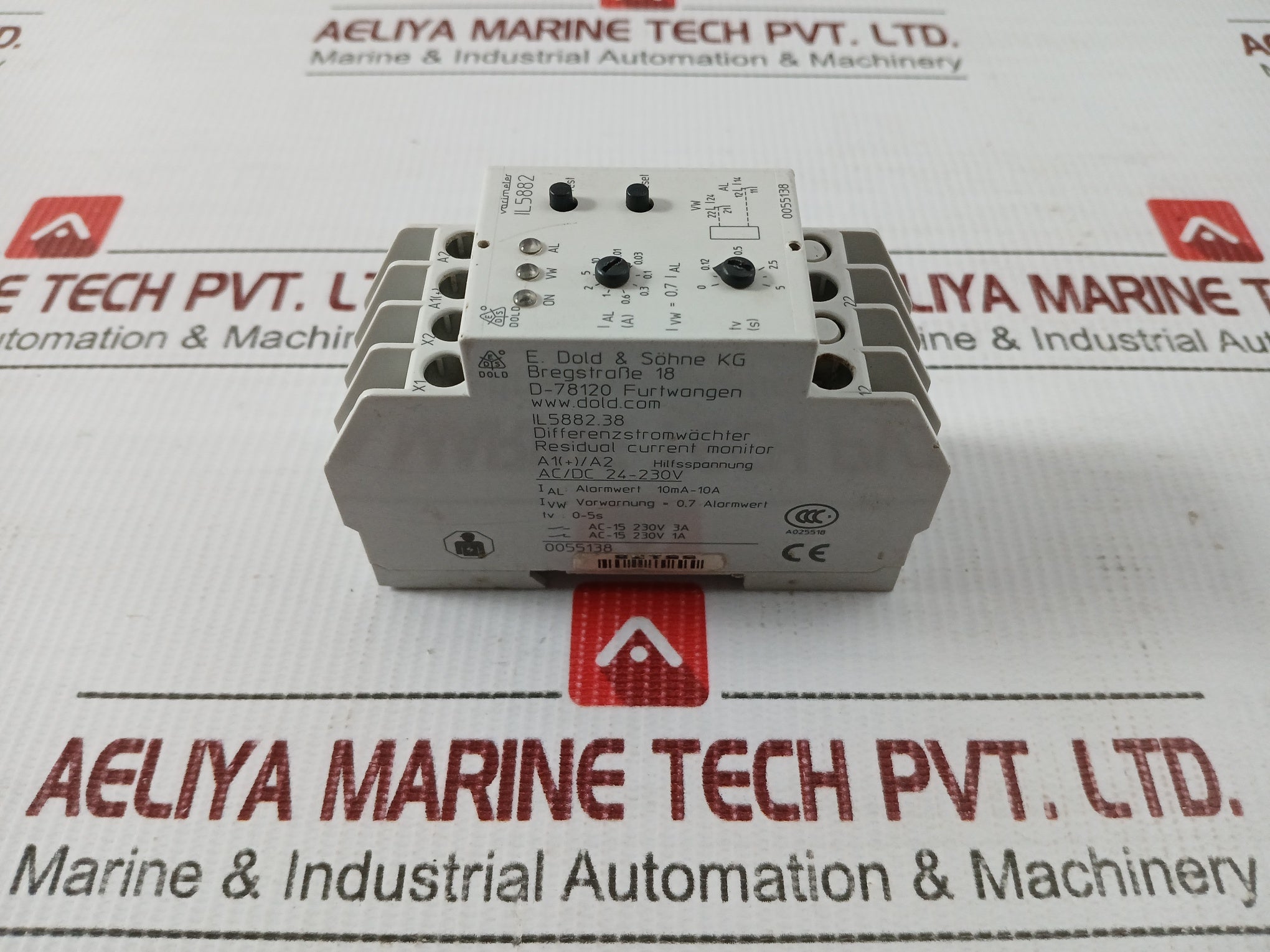 Dold Il5882.38 Residual Current Monitor Ac/Dc 24-230V