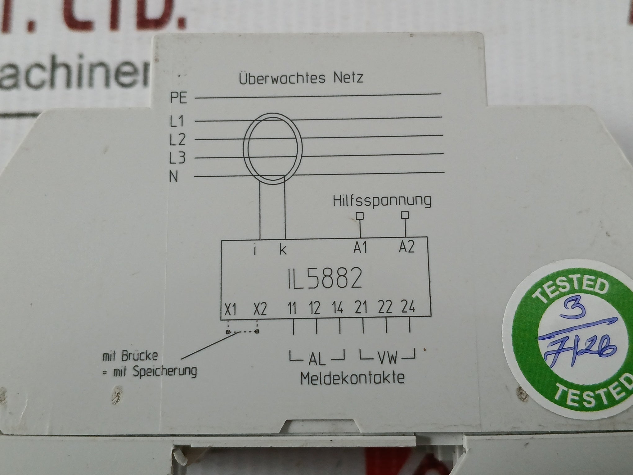 Dold Il5882.38 Residual Current Monitor Ac/Dc 24-230V