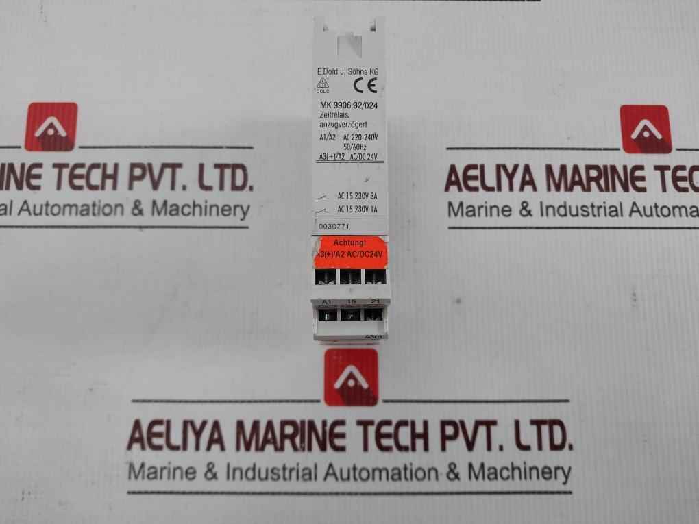 Dold Mk 9906.32/024 Time Delay Relay Ac 220–240v 50/60hz 0030771