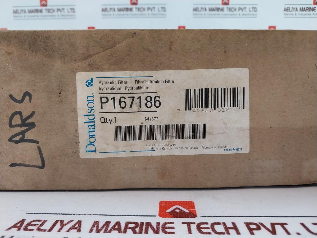 Donaldsdn P167186 Hydraulic Filter M1872