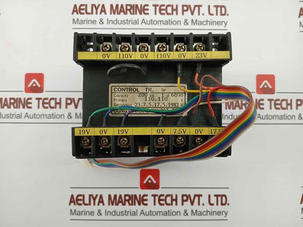 Dong-a Control Transformer 200 Va 60 Hz