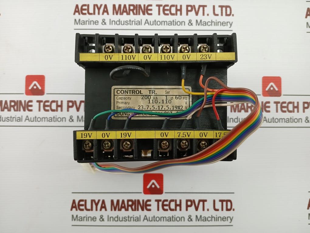 Dong-a Control Transformer 200 Va 60 Hz